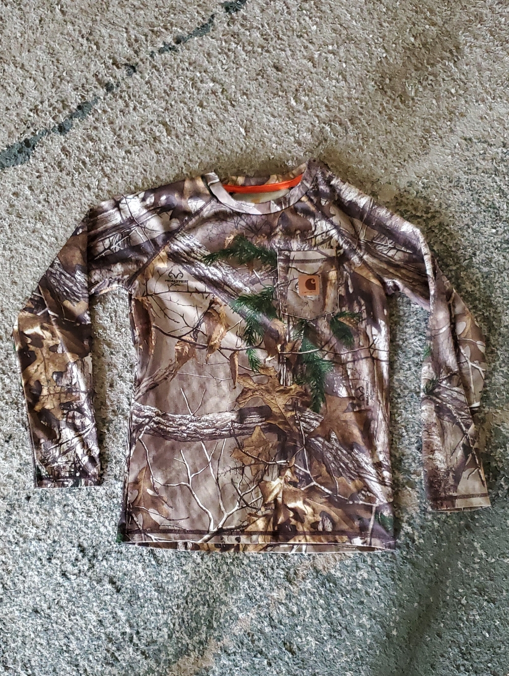 Carhartt Kids' Long-Sleeve Camo Shirt